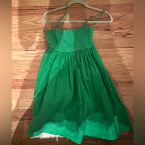 Green Zara dress, size M